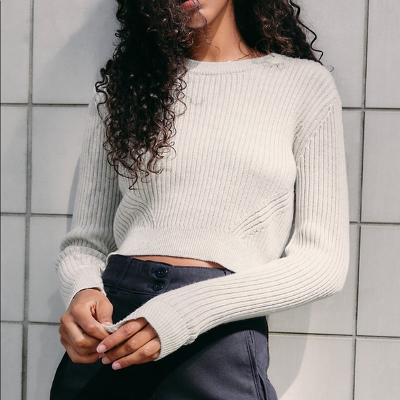 Wilfred Free Boland Sweater XXS Heather Birch - Picture 1 of 3